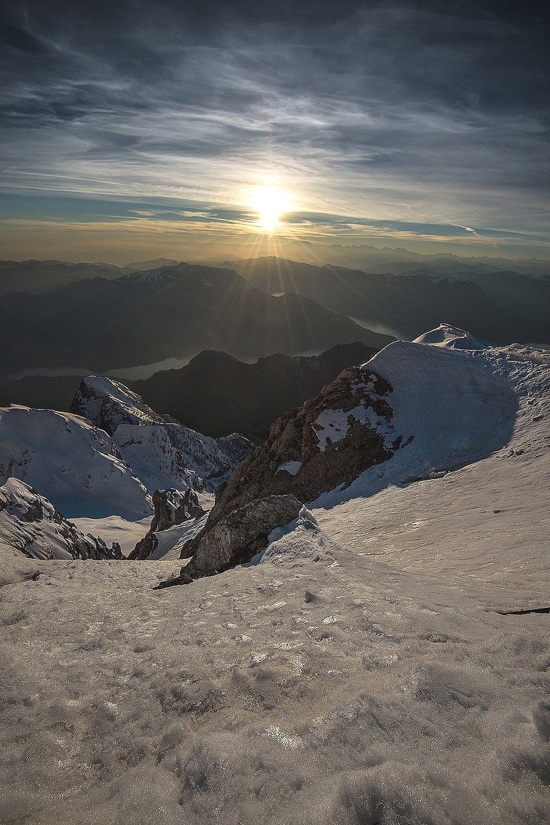 Tramonto dal Brioschi...