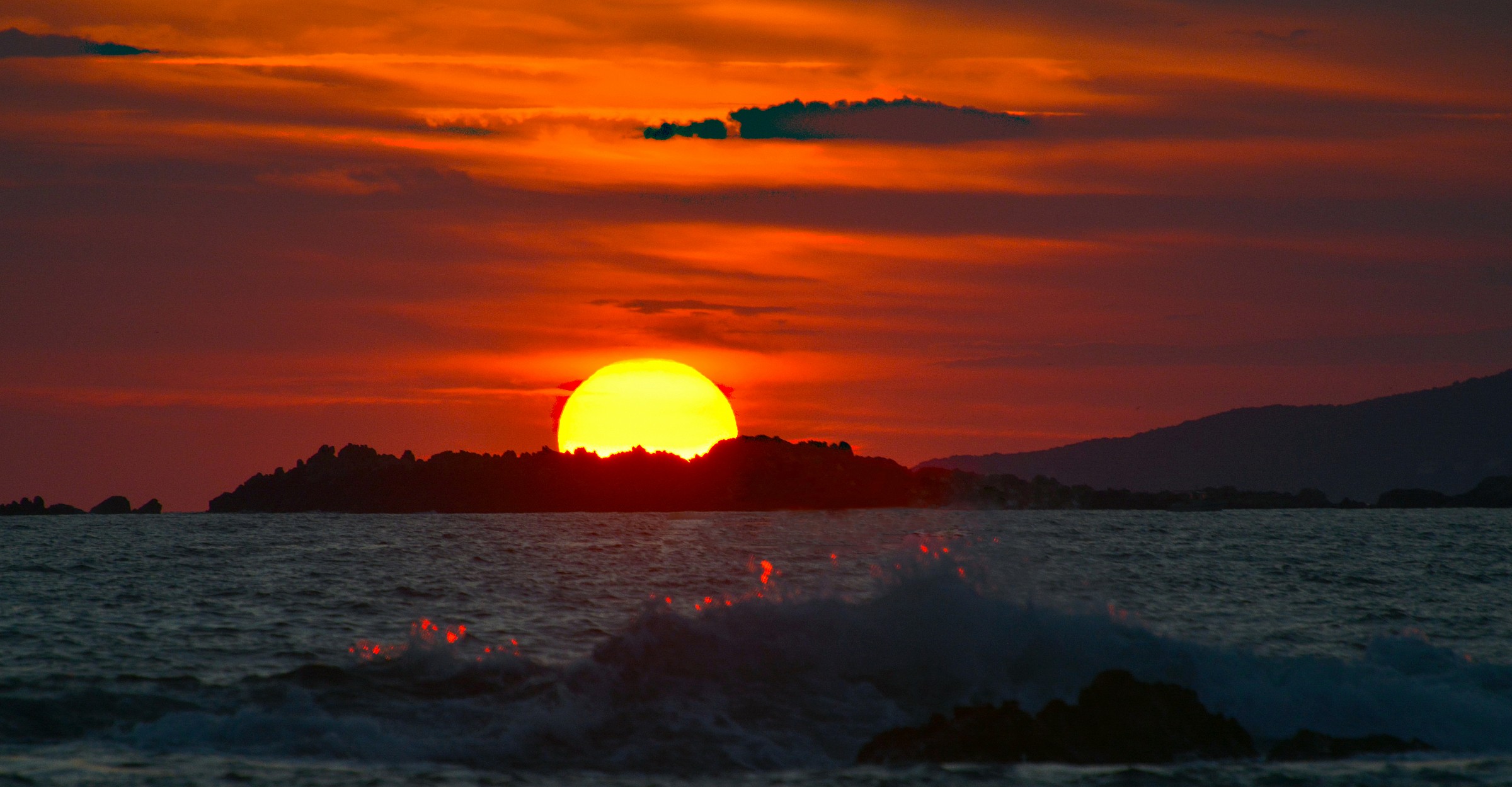 Another sunset over...
