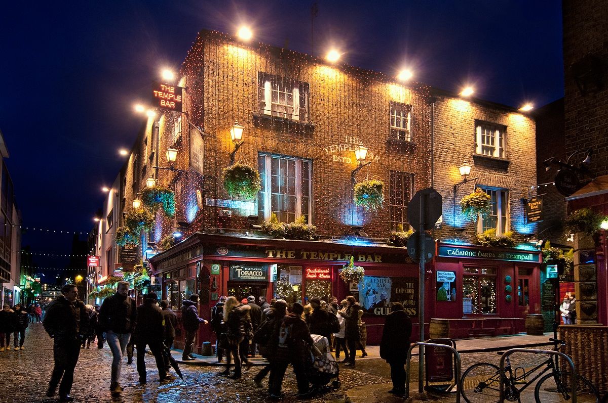 Dublino Temple Bar (versione colori)...