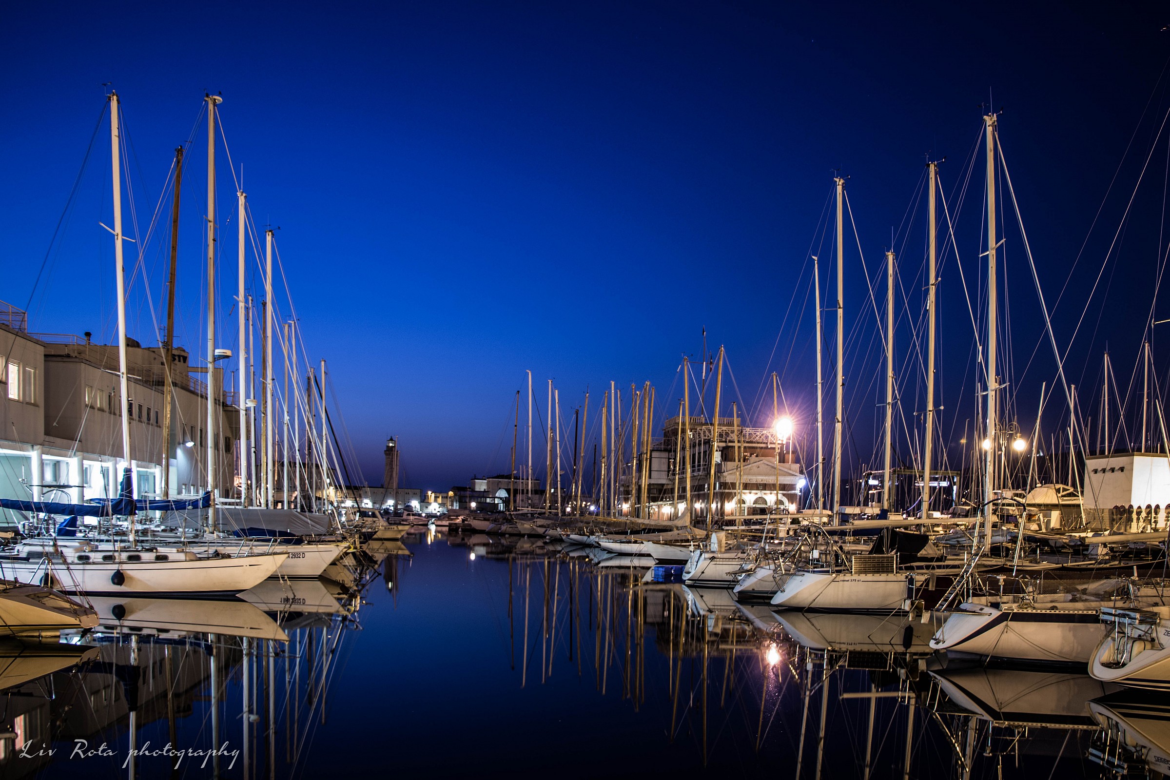 Trieste harbor...