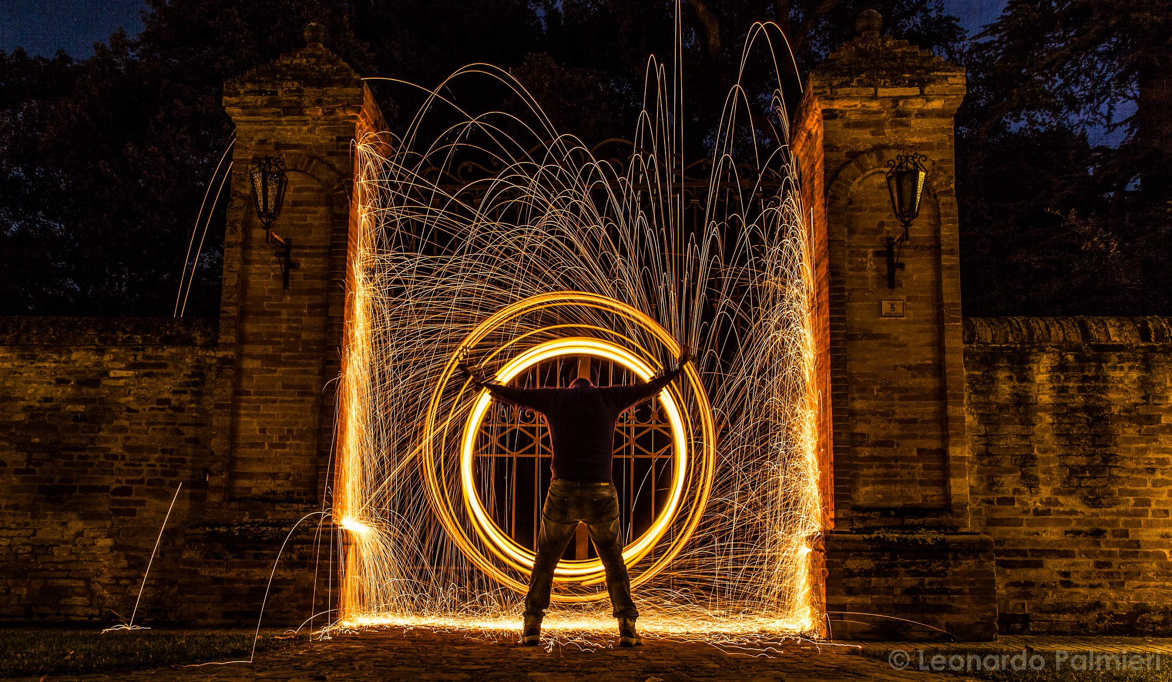 Steel Wool Photography Abbey of Fiastra...