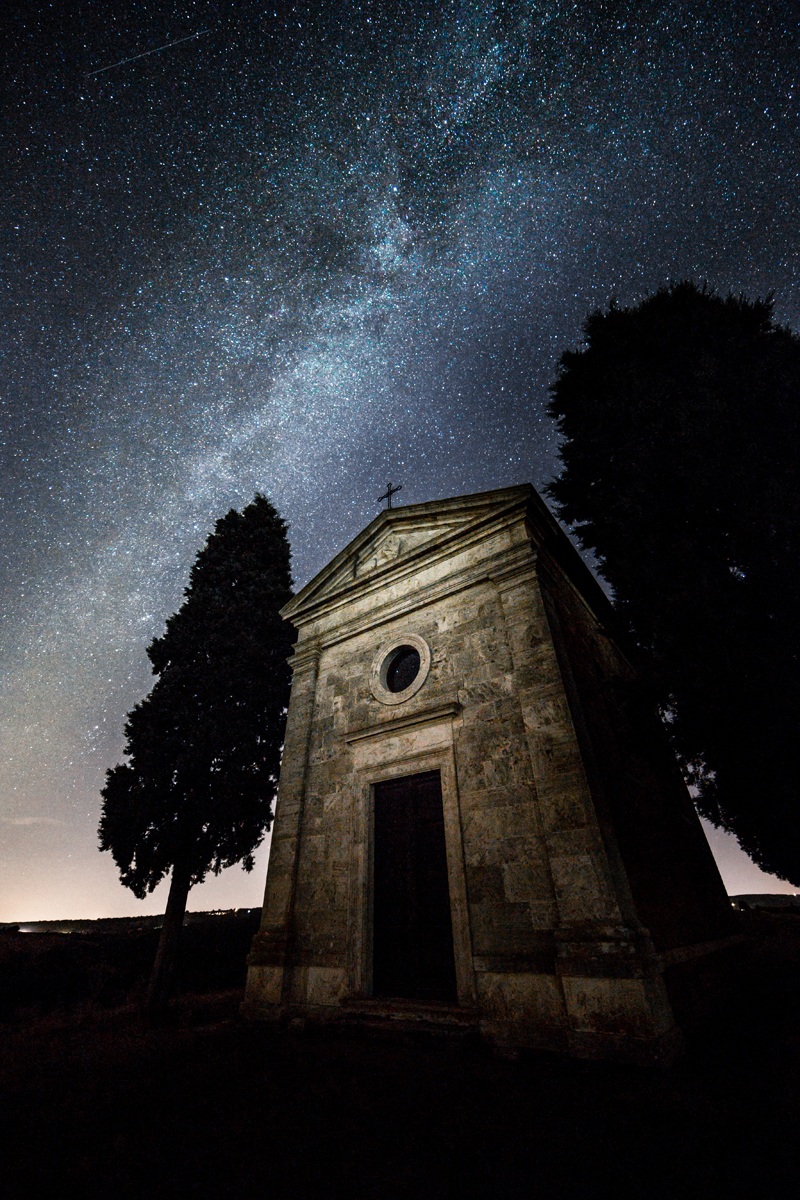 Milky Way and Chapel of Our Lady of Northern Vitaleta #...