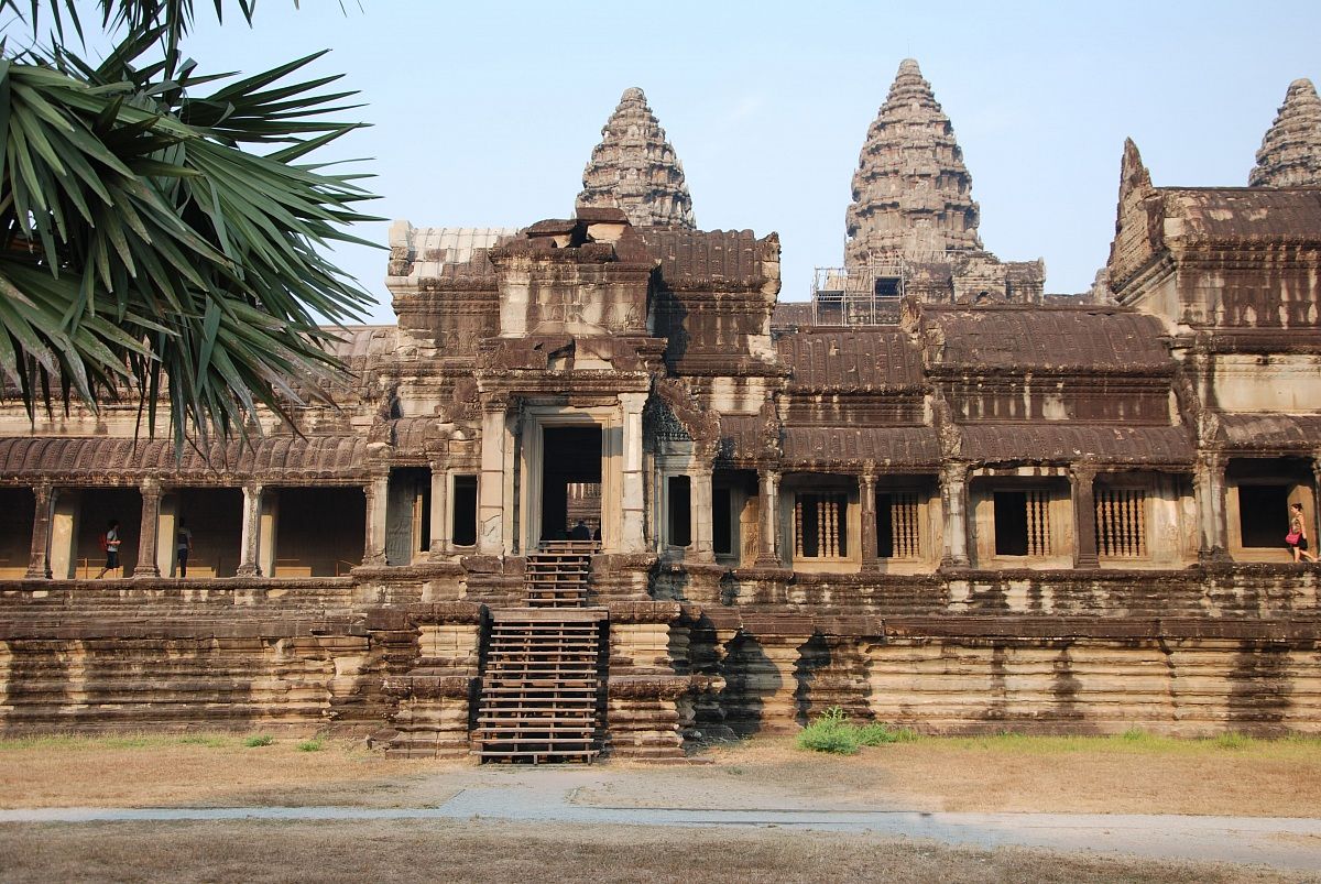 among the great temples of Angkor Wat...