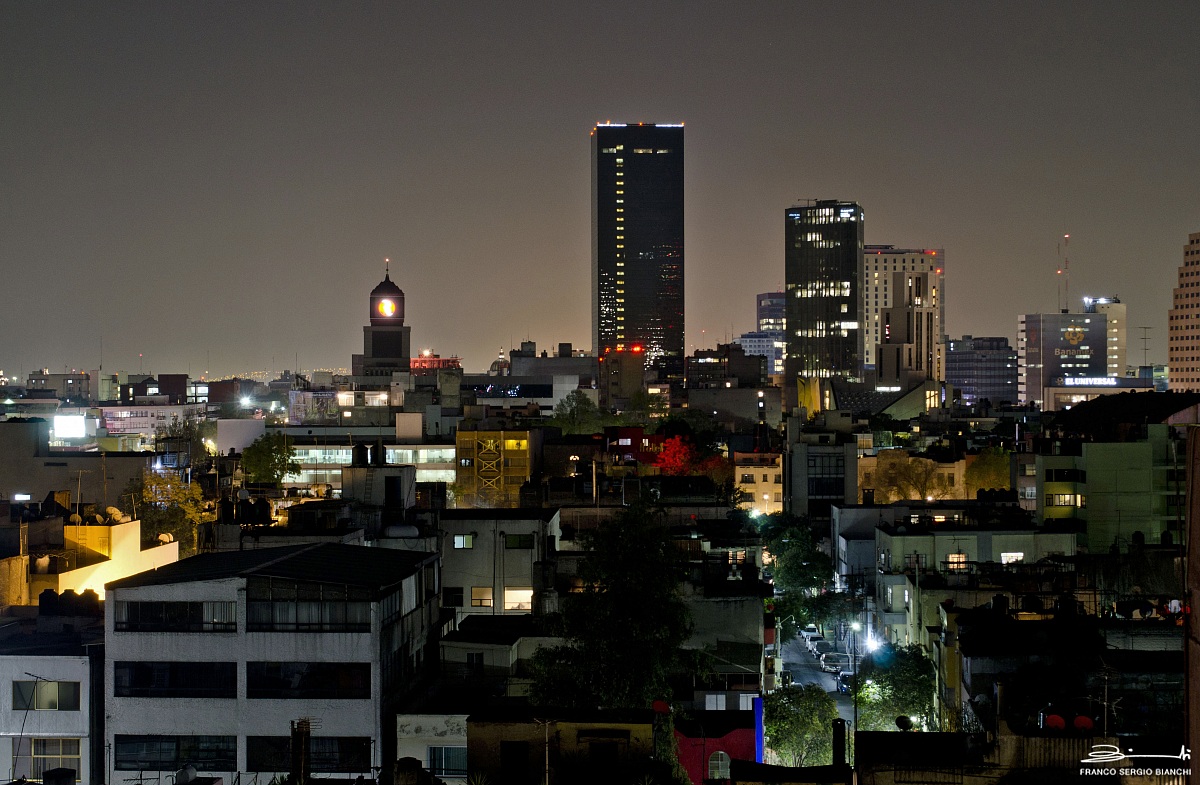 Dalla terrazza 6 - Città del Messico...