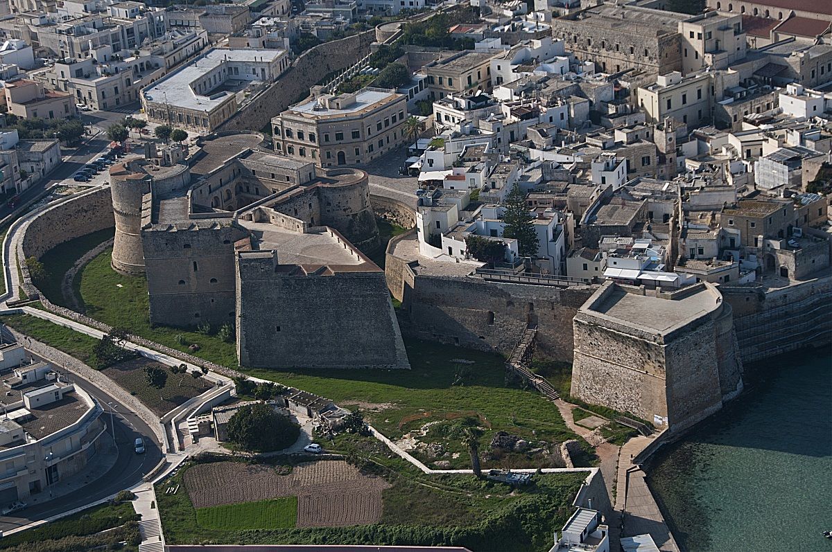 The walls of the Castle of Otranto Landscape...