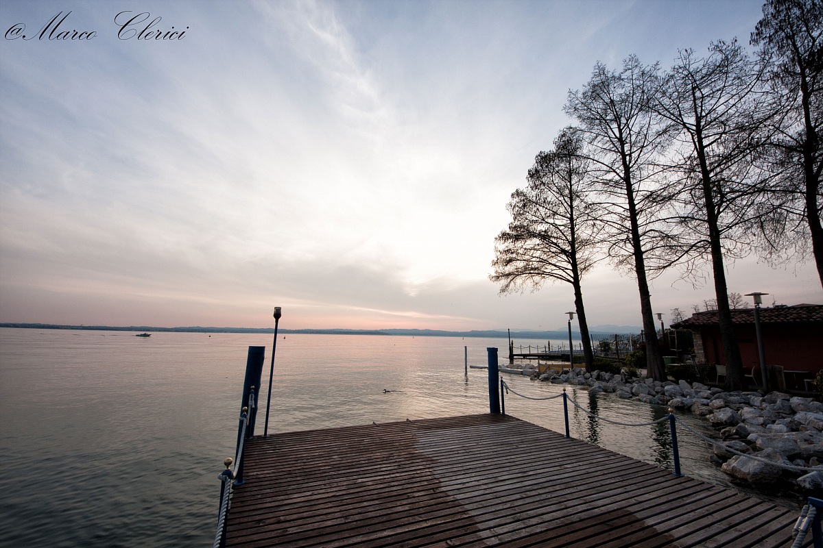Sunrise in Sirmione...