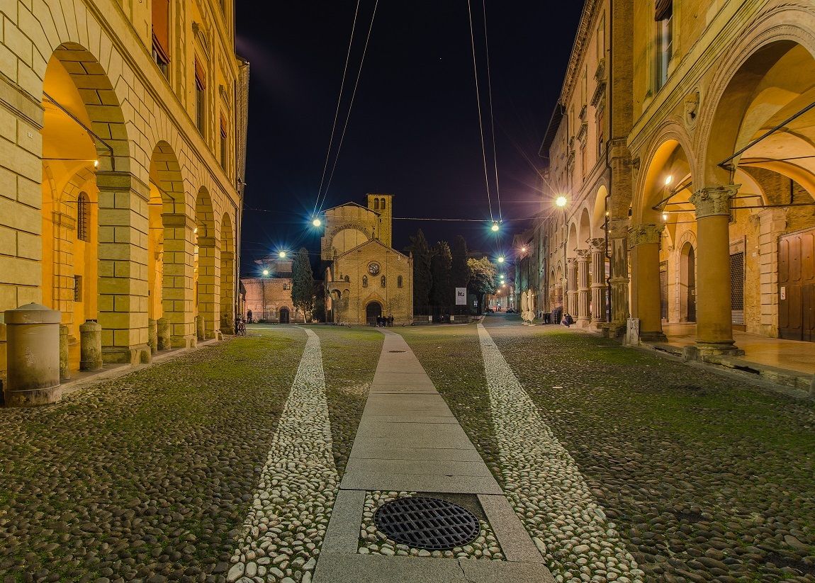 Square and Basilica of Santo Stefano - Bologna...