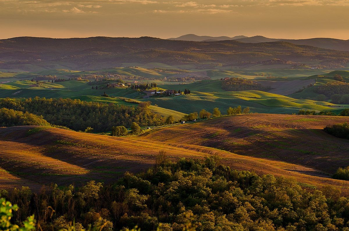 sunset from Mucigliani...