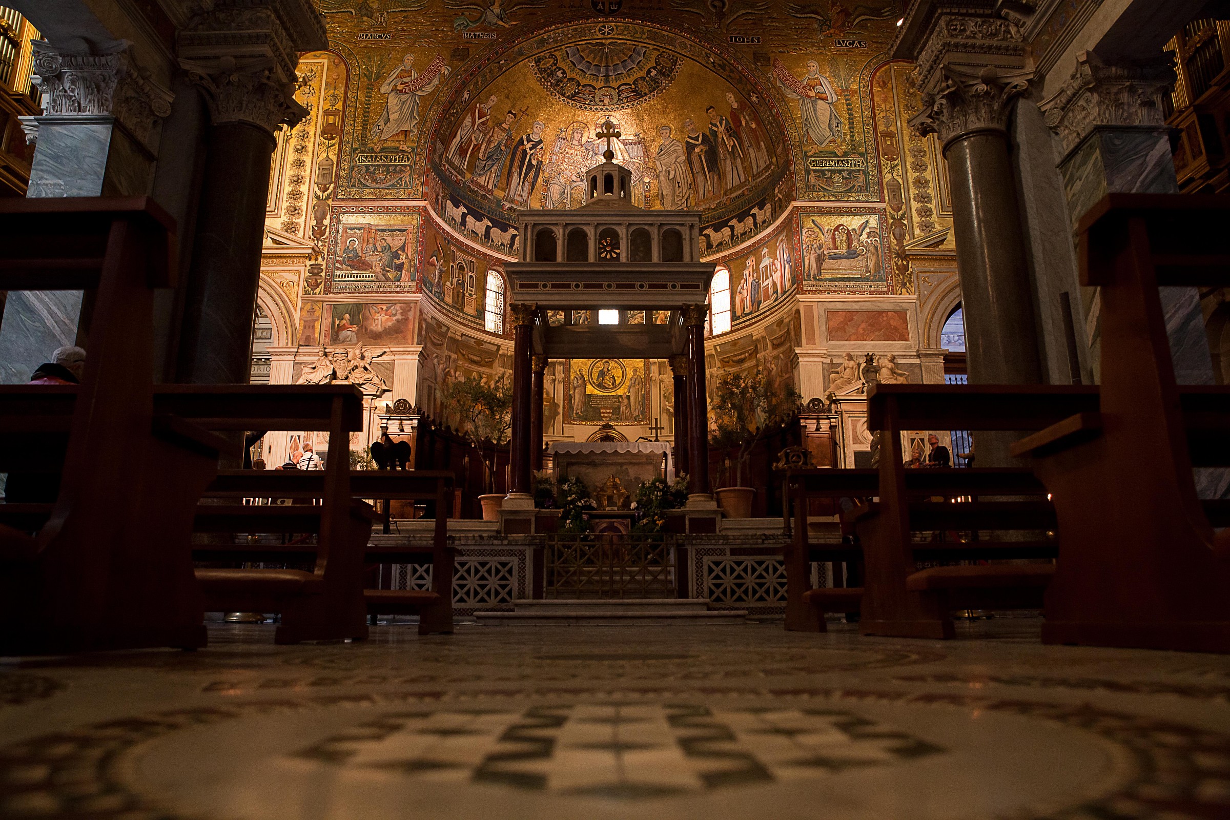"Santa Maria in Trastevere", Rome...