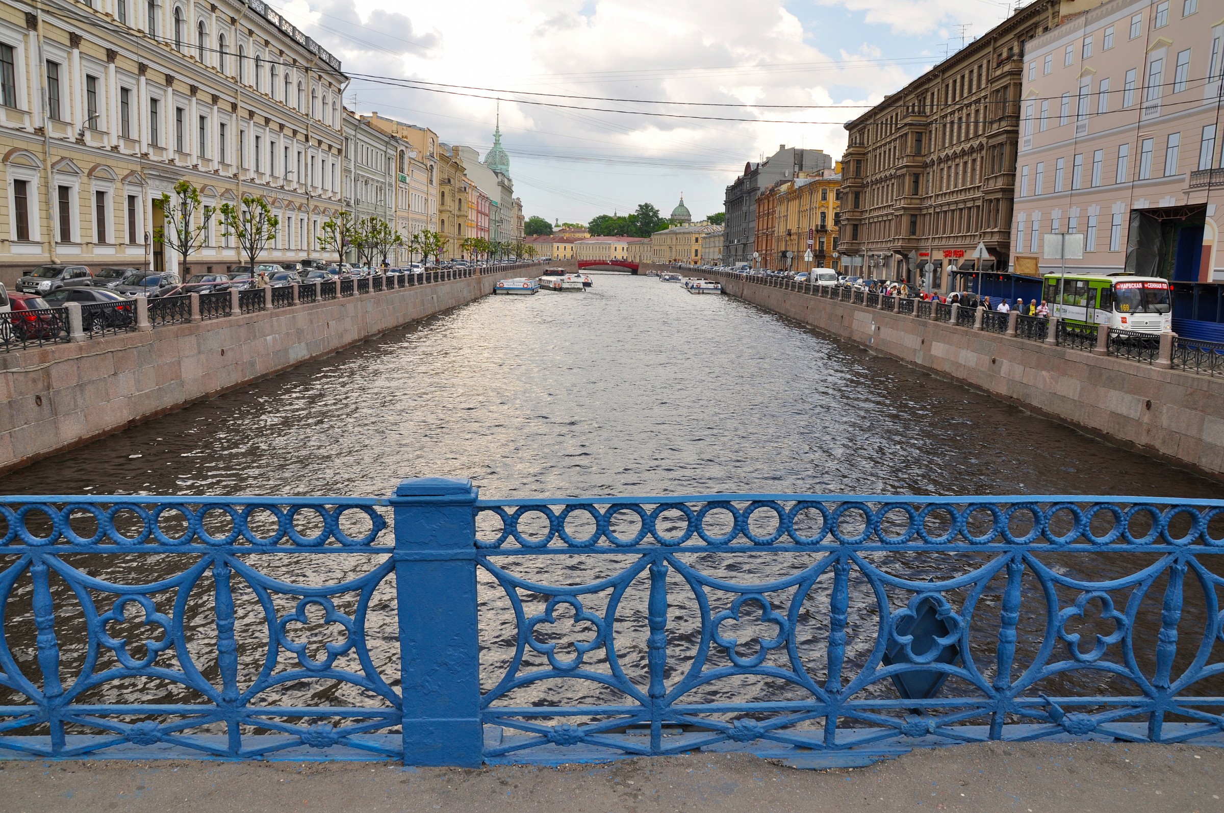 "Cast iron blue", St. Petersburg...