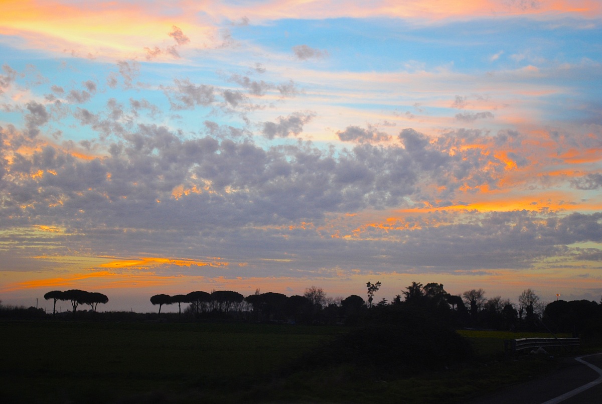 Sunset...