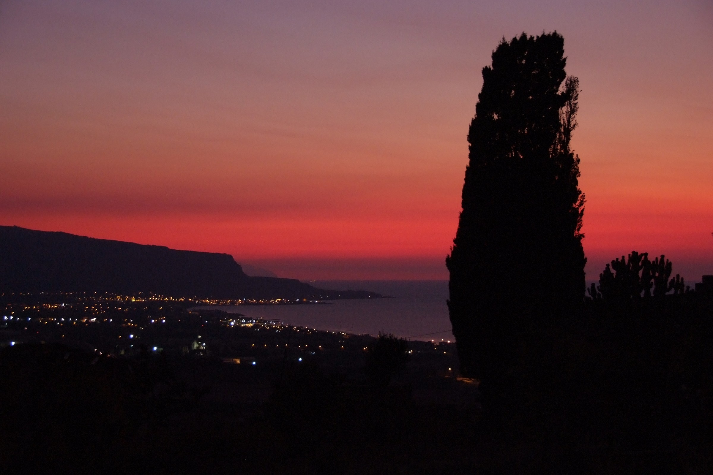 tramonto siciliano...