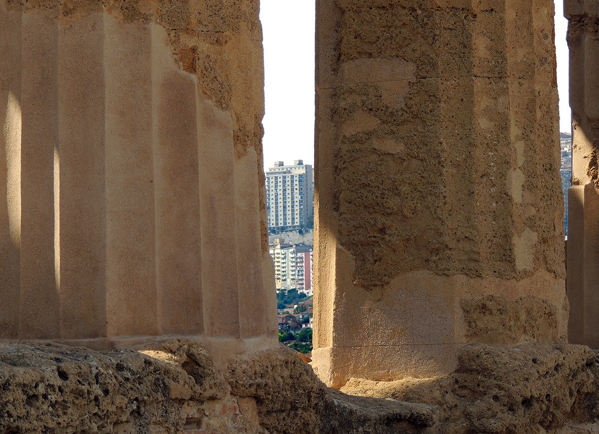 From the Valley of the Temples in Agrigento...