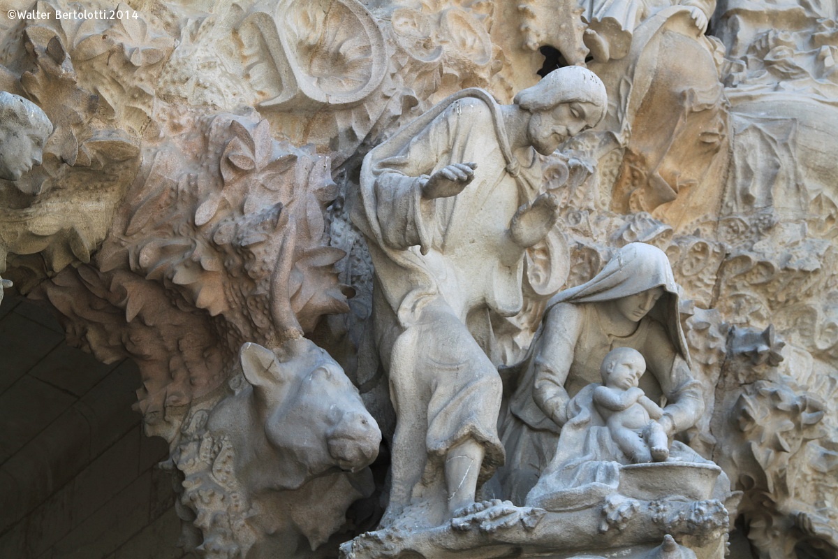 Sagrada Familia - detail...