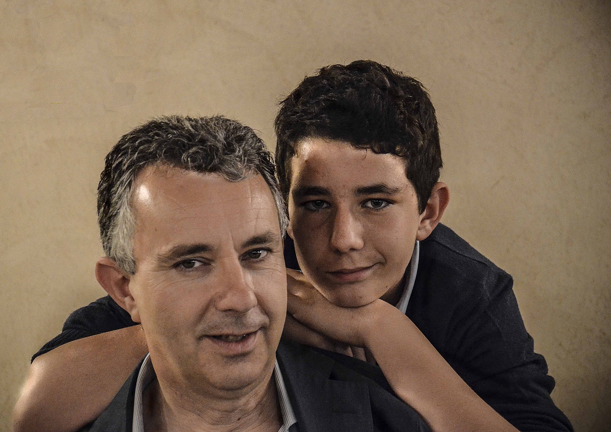 Father and son...