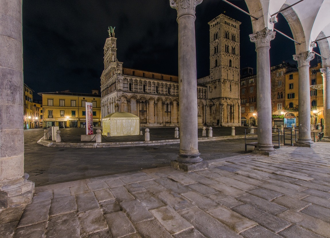 Church of San Michele in Foro, Lucca Piazza San Michele-...
