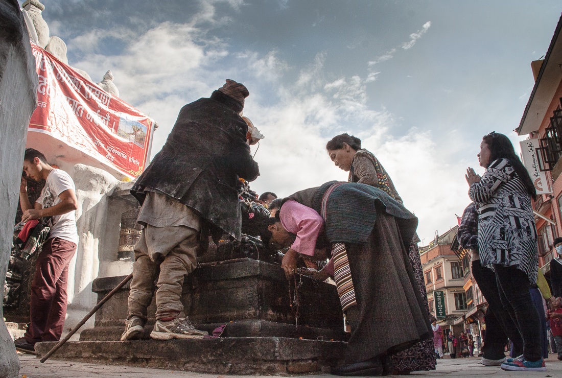 Kathmandu, preghiera...