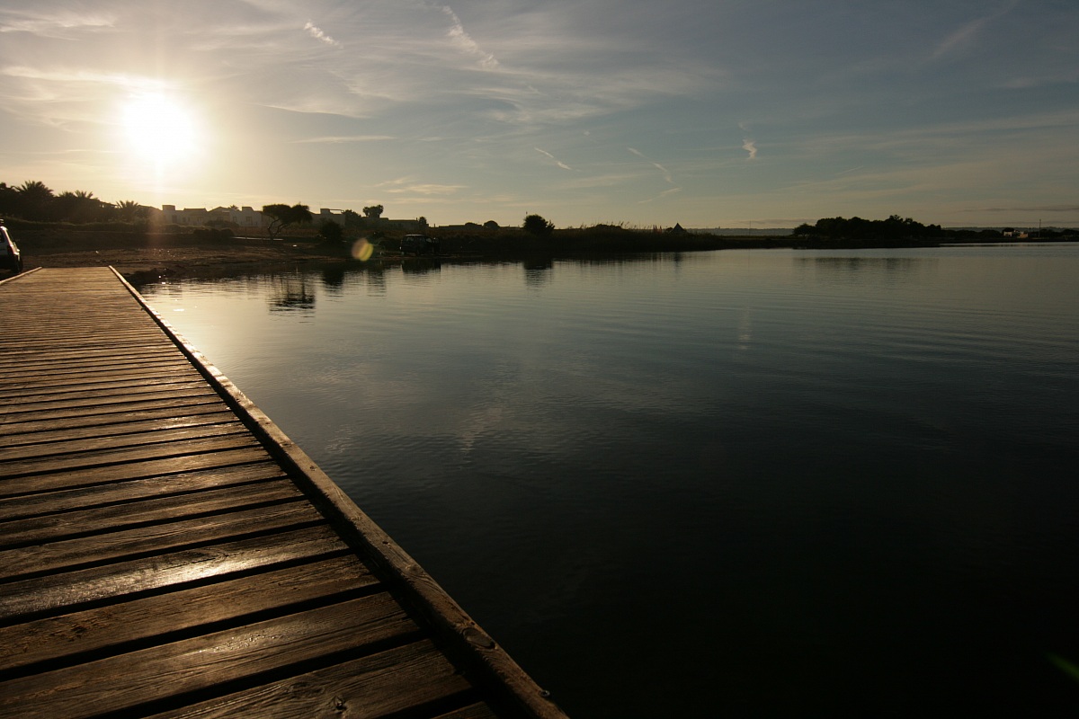 Il sole sorge allo stagnone...