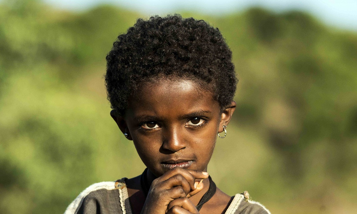 Bambina a Gorgora - Etiopia...