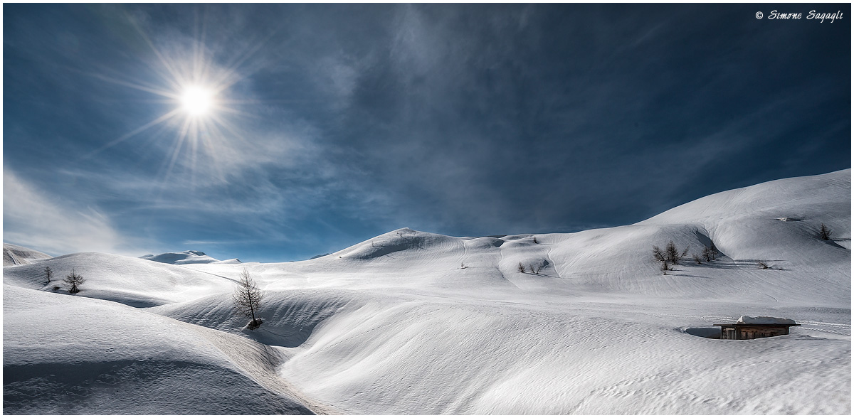 Tutta la neve del Giau...