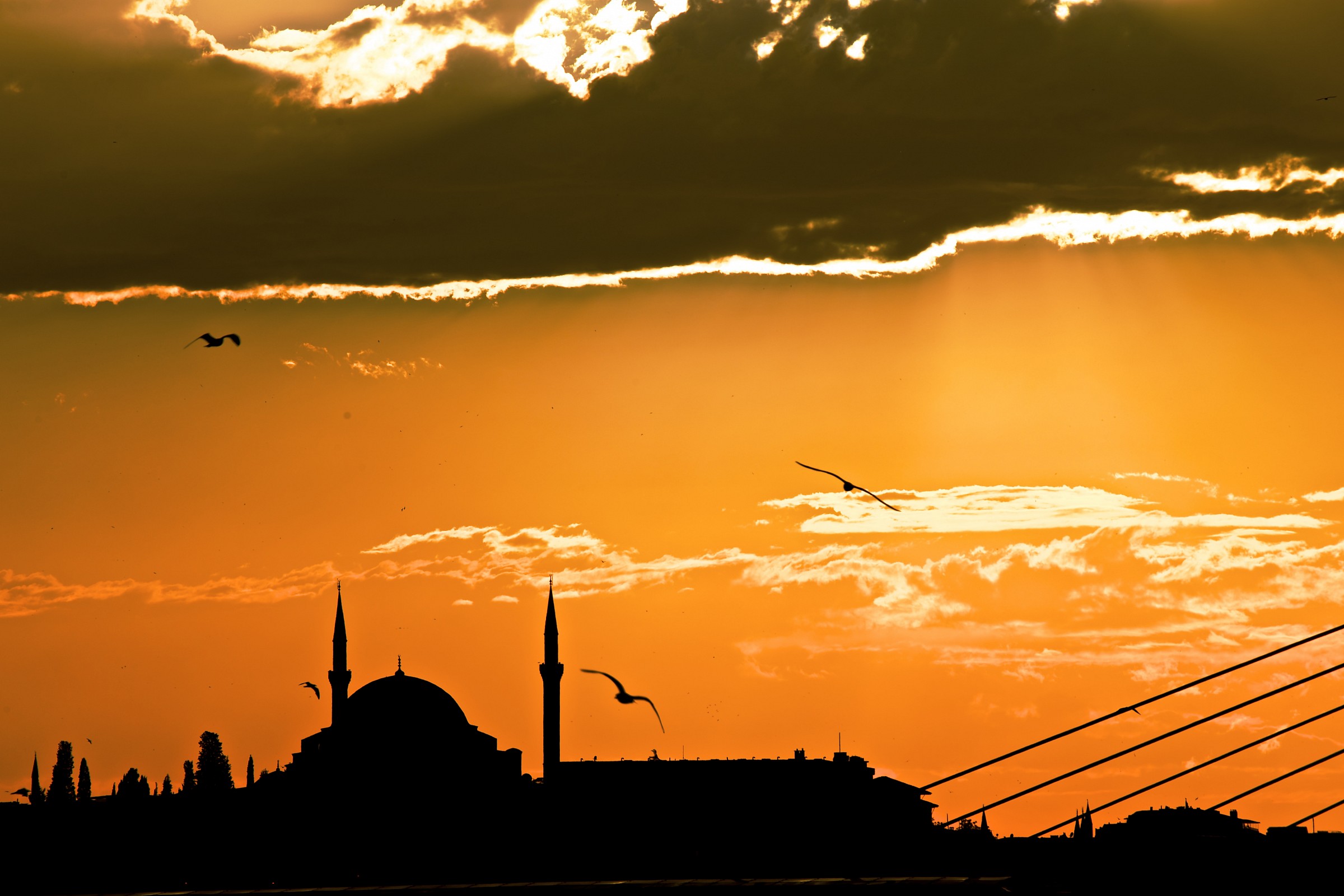 Bosphorus sunset...