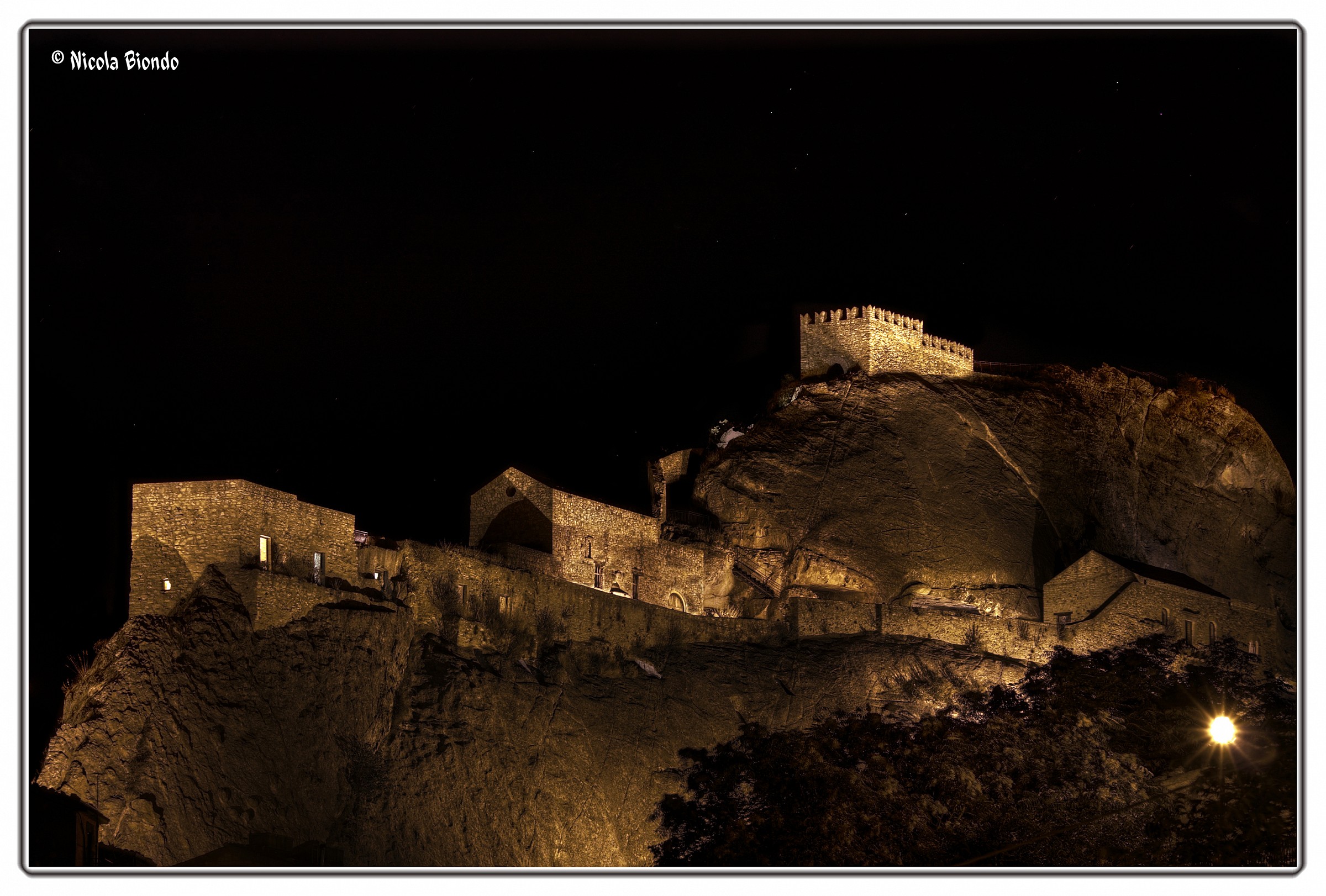 Notturno del Castello di Sperlinga...