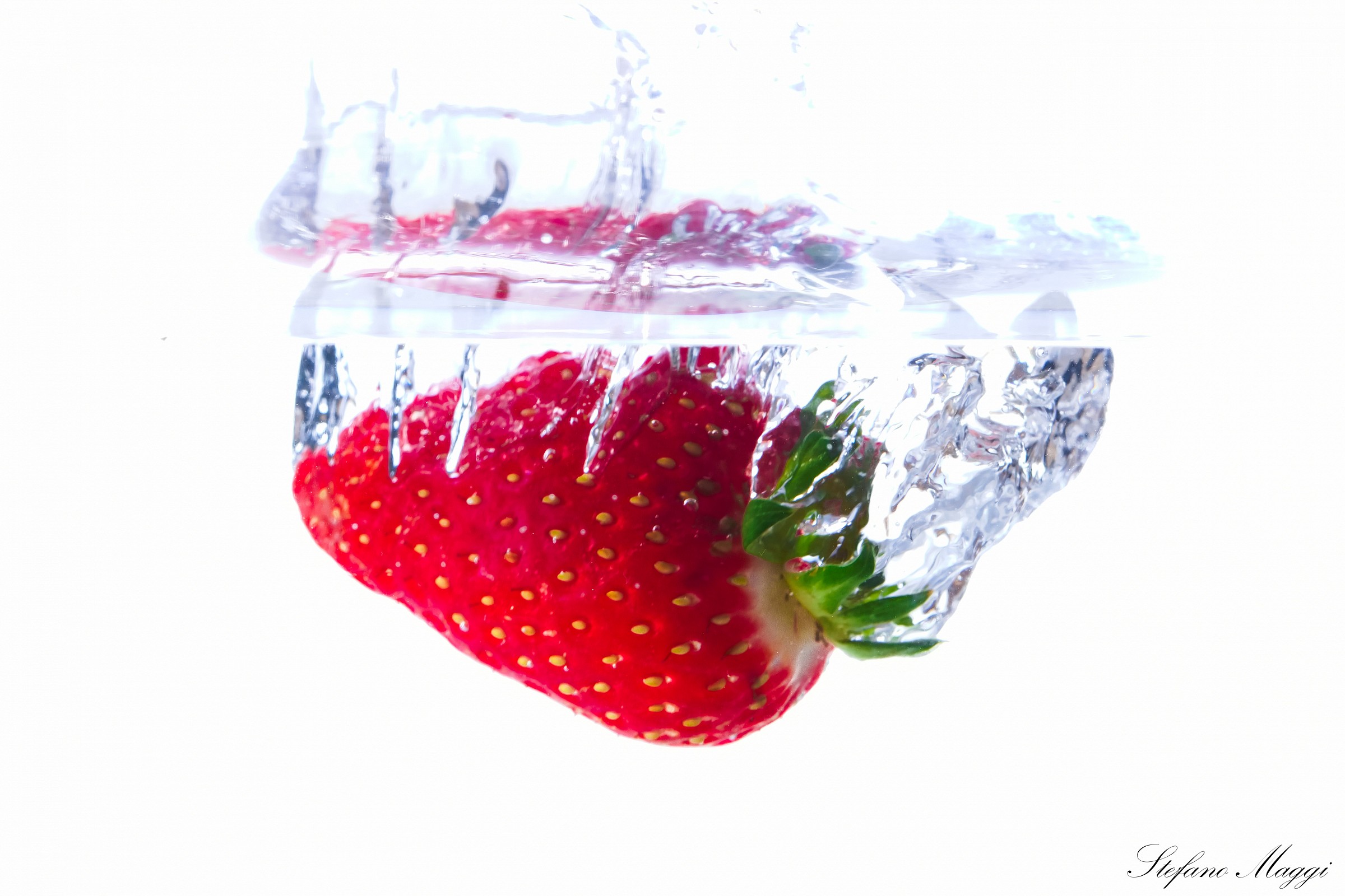 Strawberry splash III...