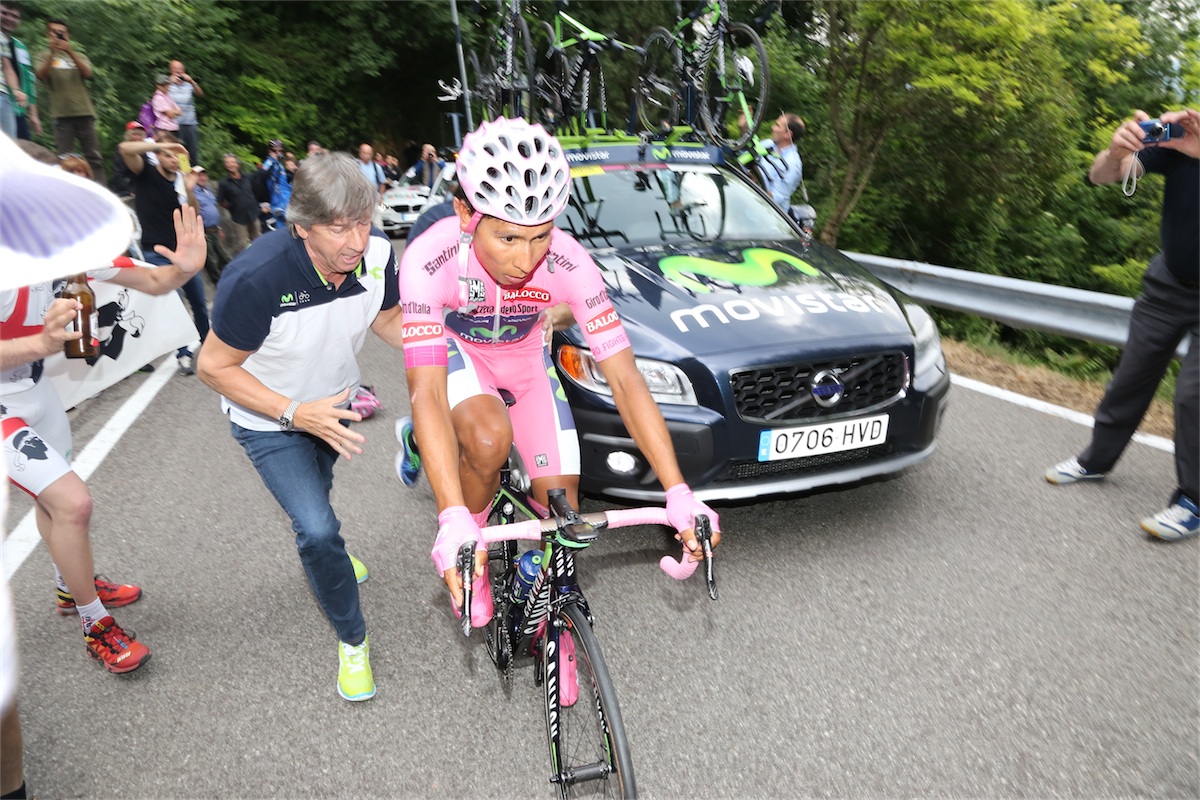 Giro d'Italia 2014 cronometro Monte Grappa...