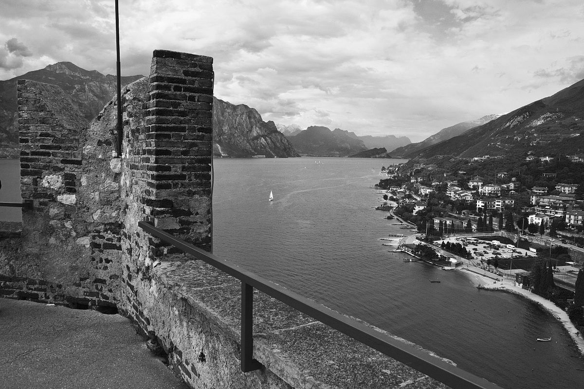 Veduta dal Castello di Malcesine - Lago di Garda...