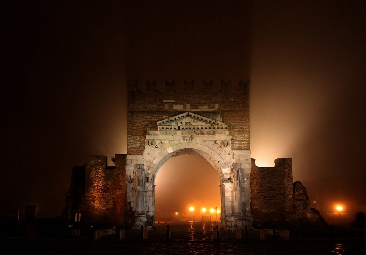 Augustus arch in Rimini...