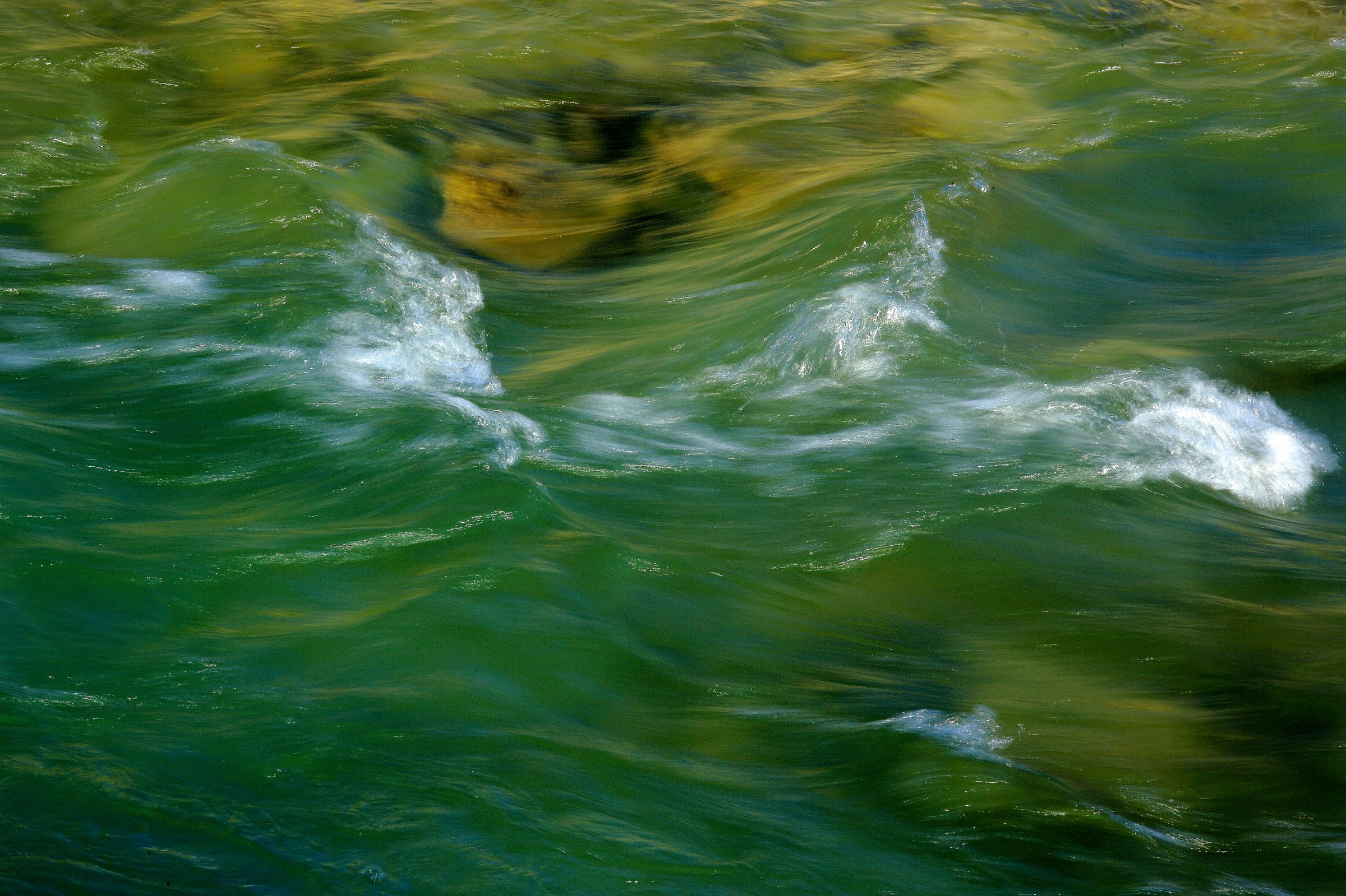 Small wave of the river....