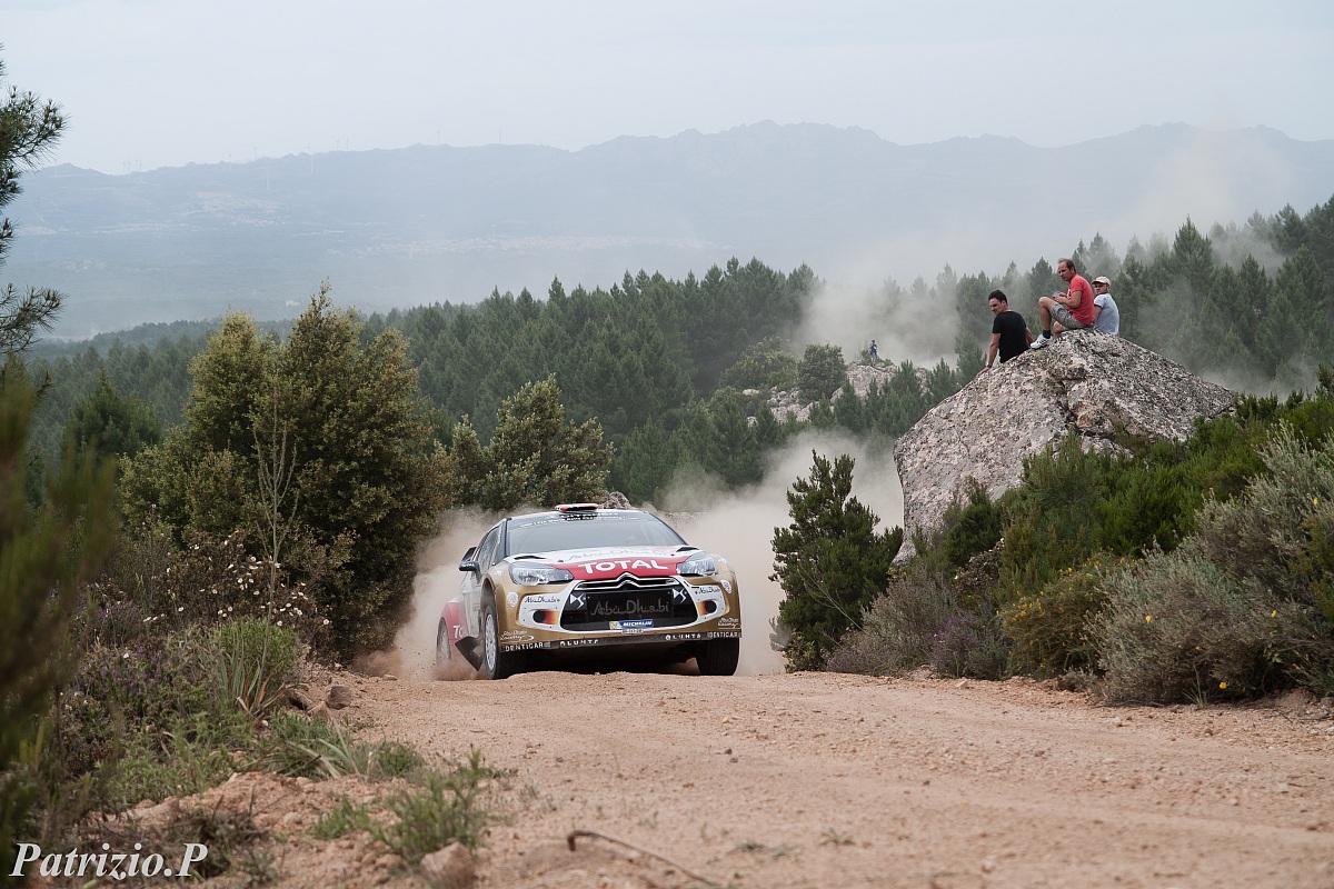 Hard runnning in Loelle - Rally Italy Sardinia 2014...