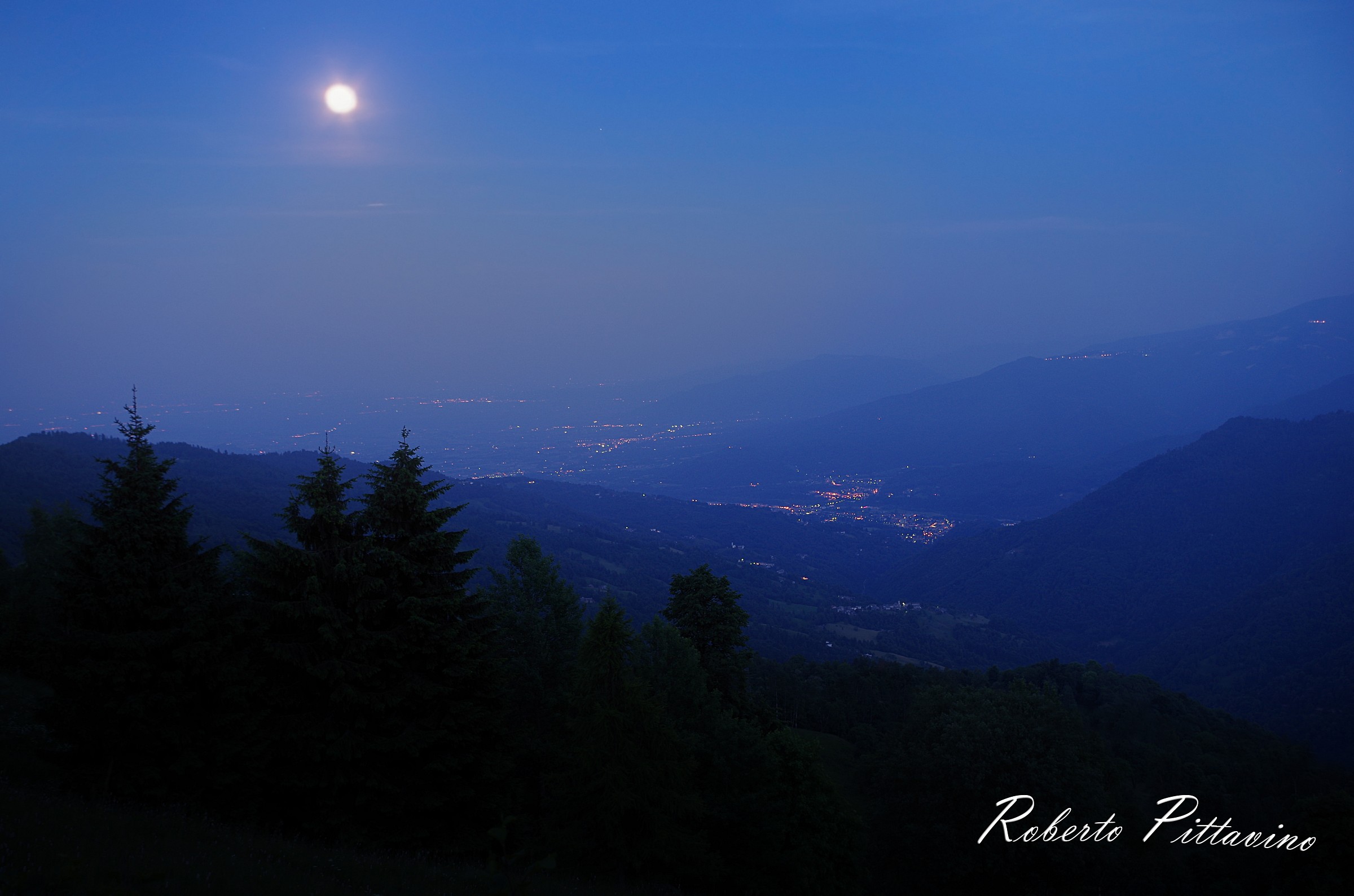 Poco prima del buio nel silenzio assoluto...