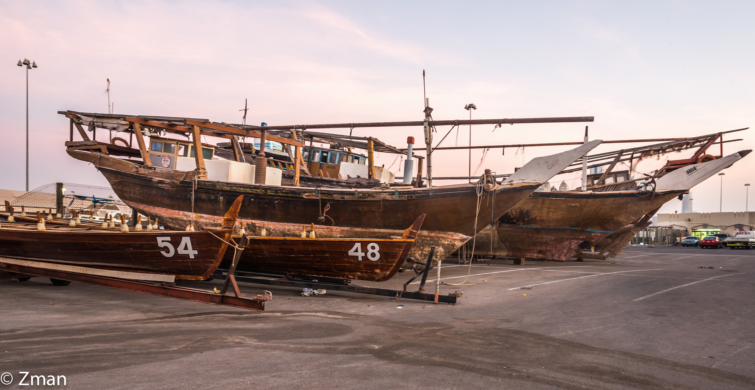 Decommissioned Dhows...