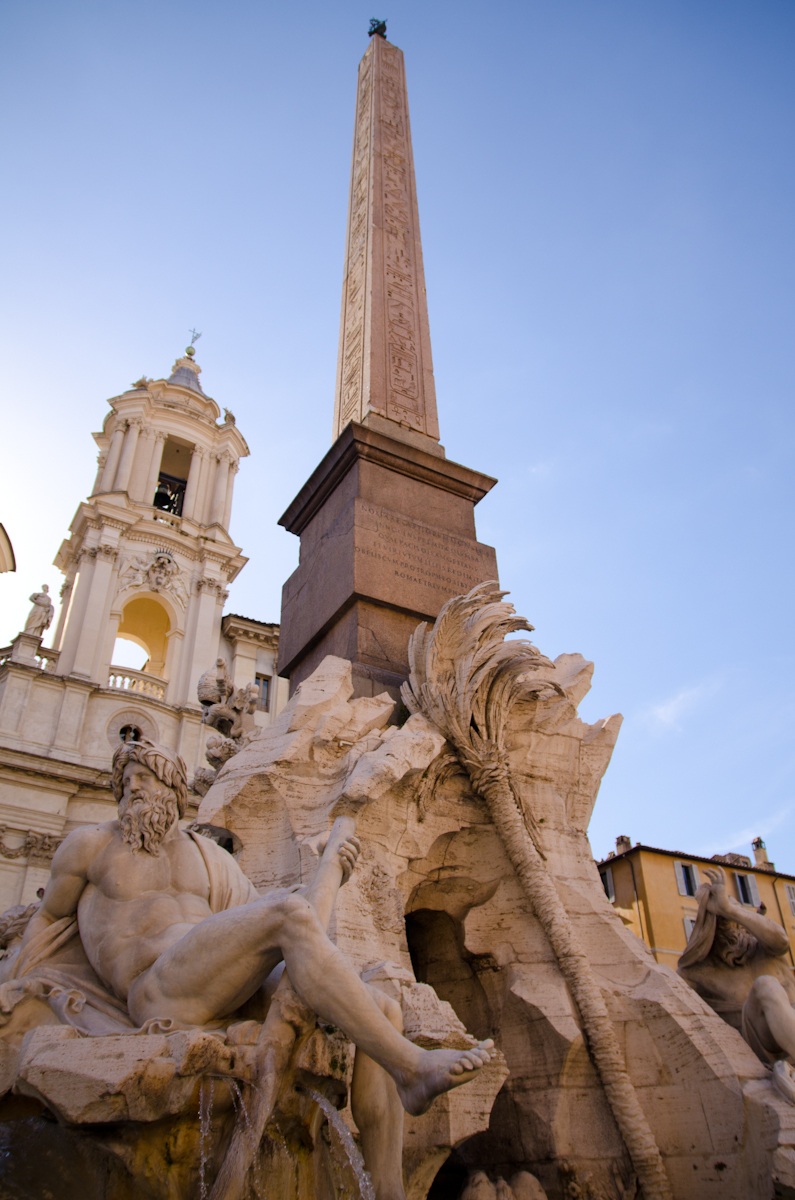 Four Rivers Fountain, Piazza Navona!...