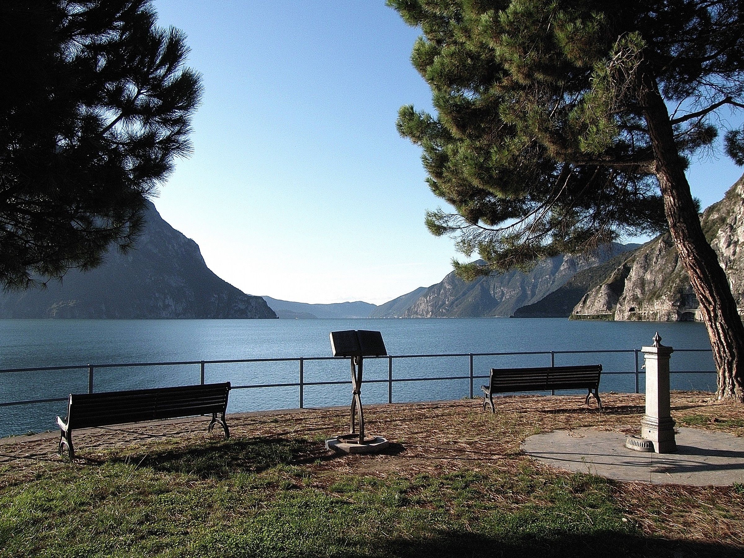 view of the lake...