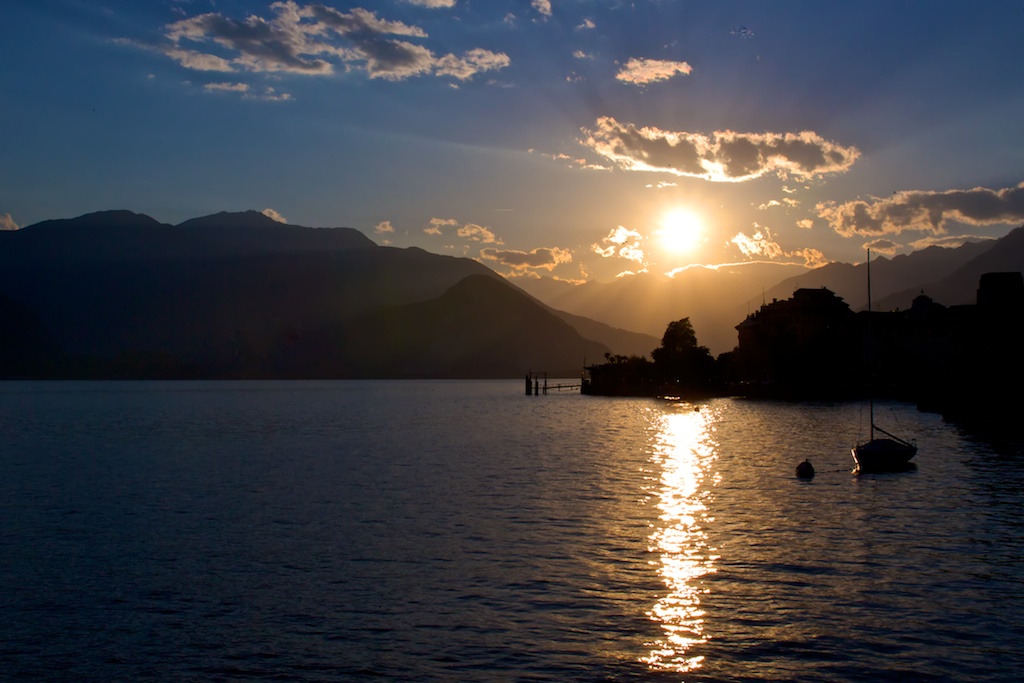 Sunset on Lake Maggiore 1...