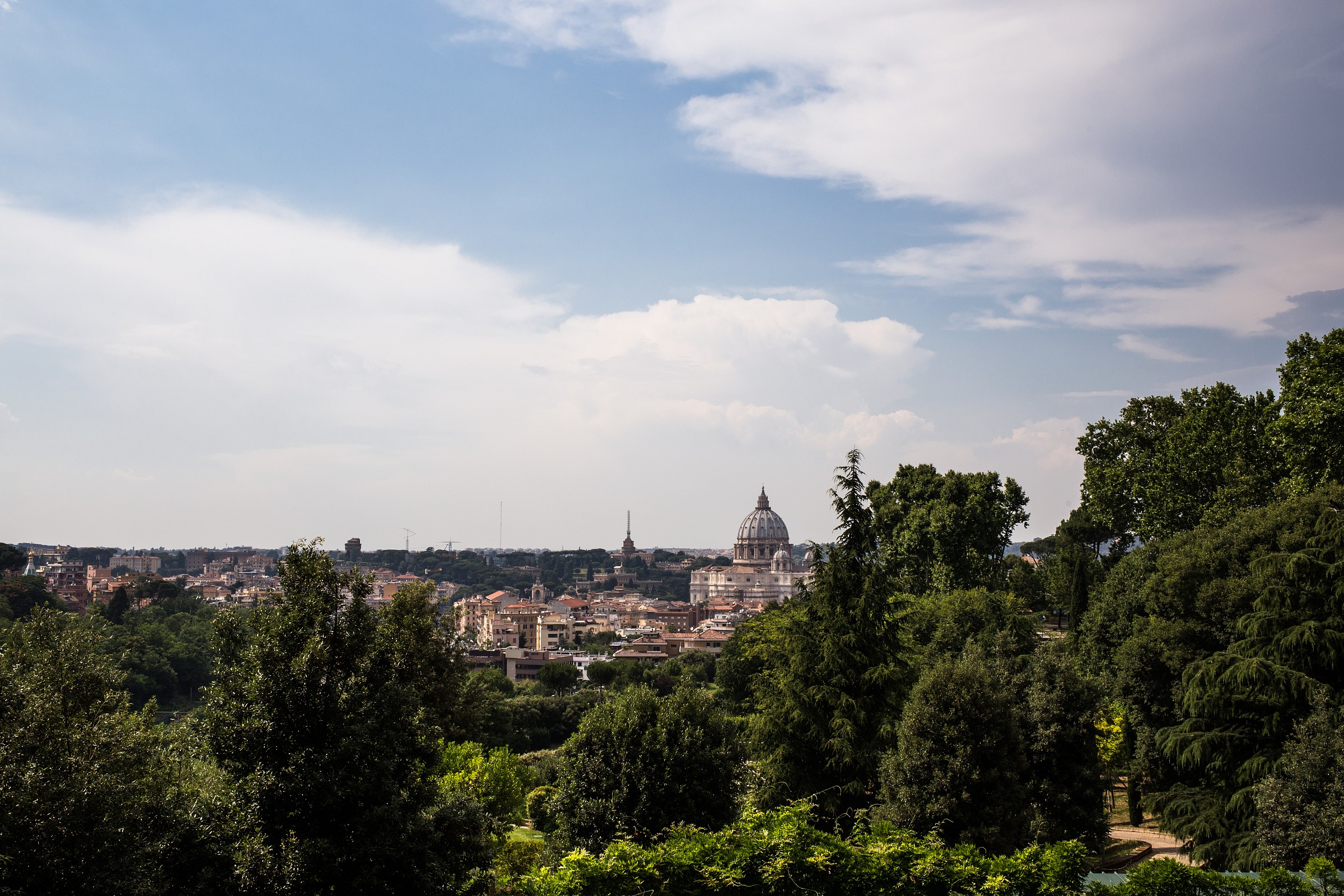 Roma (vista dal Gianicolo)...