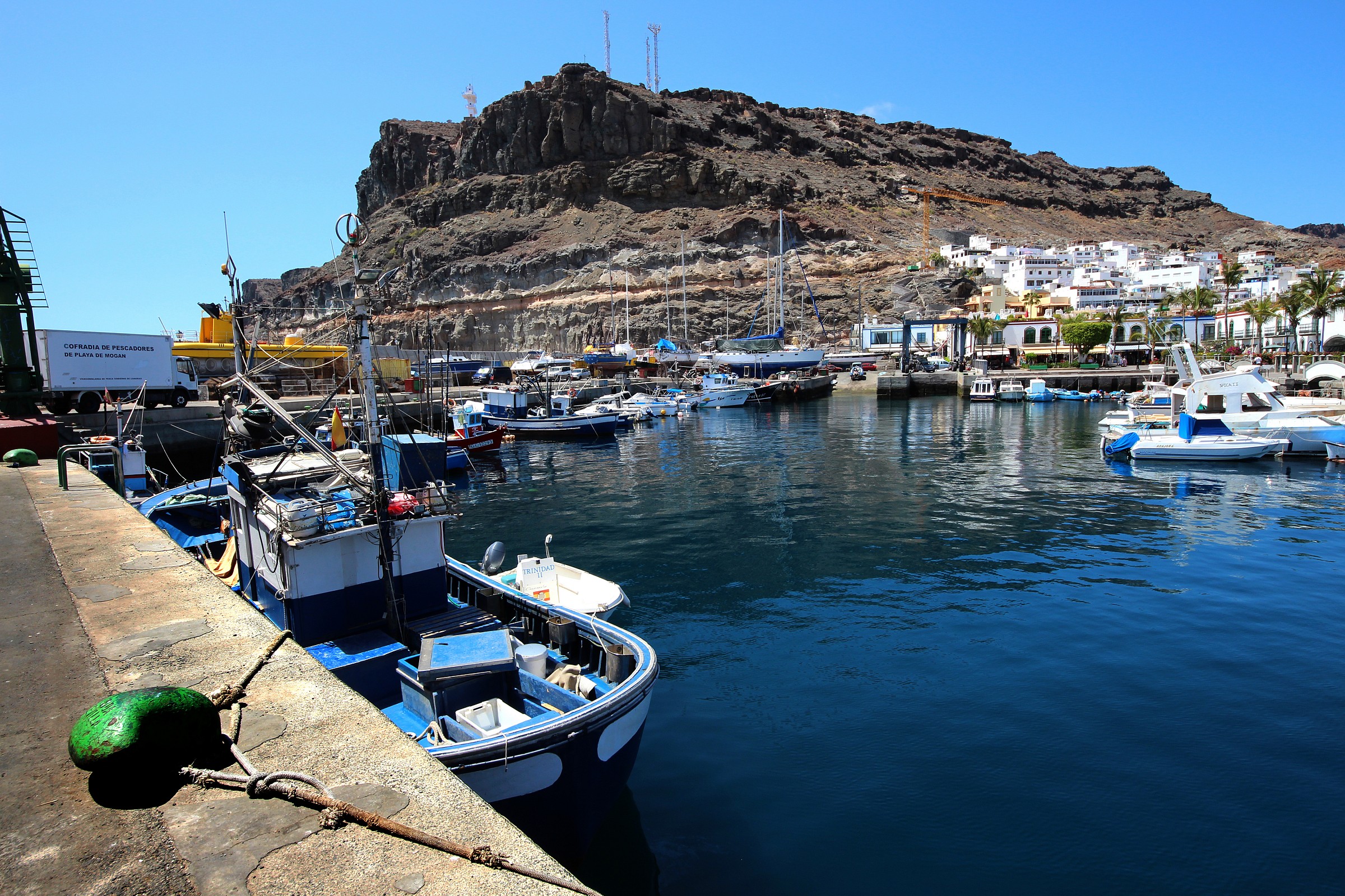 Puerto de Mogan, Gran Canaria's south...