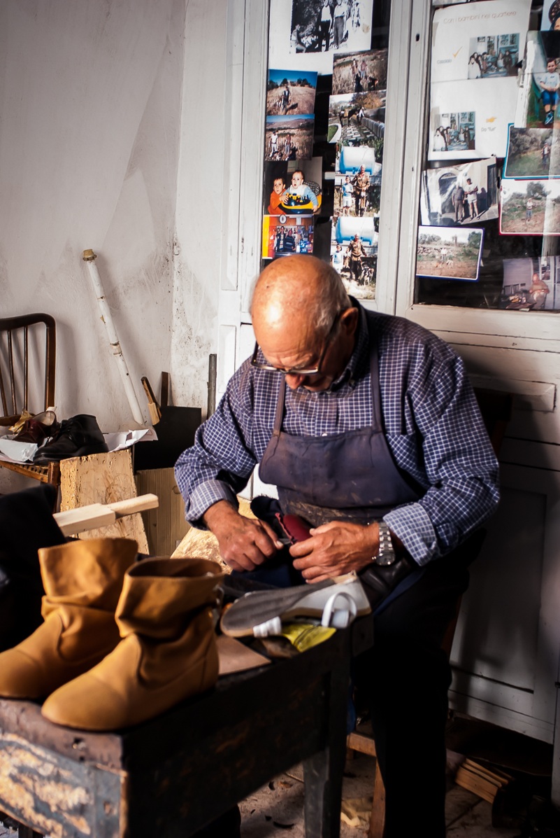 The shoemaker and his world...