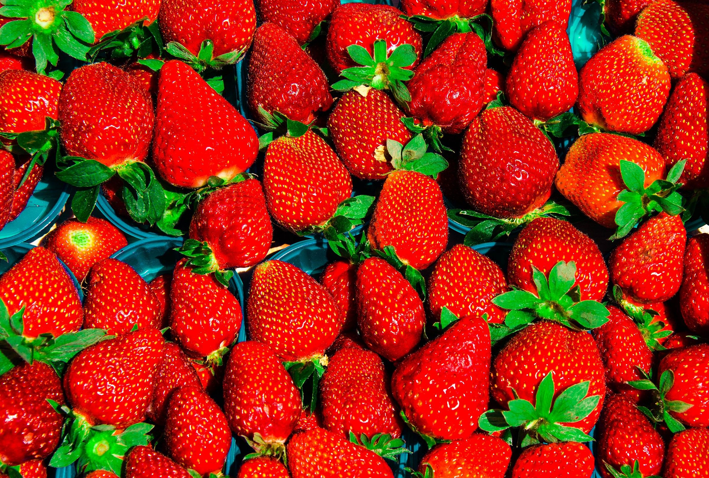 Strawberries...