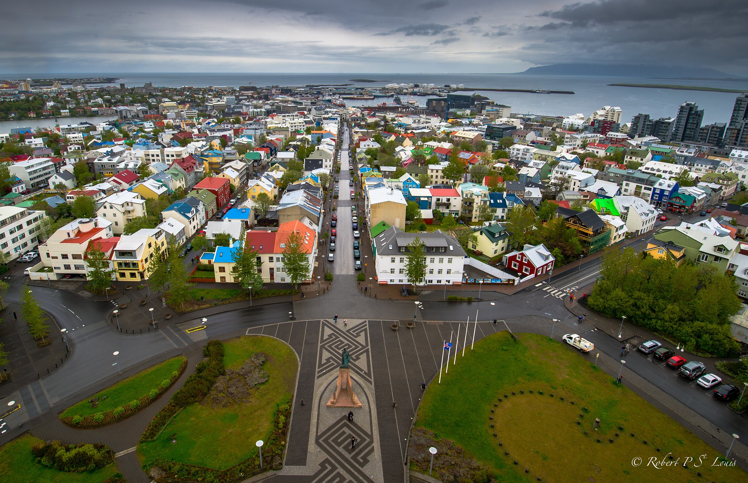 Reykjavik Rooftops...