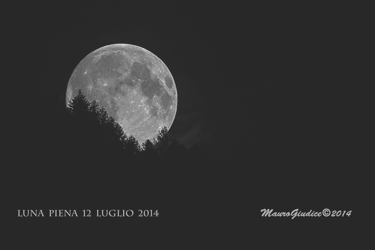 luna piena 12.07.2014 #luna #moon #mond...