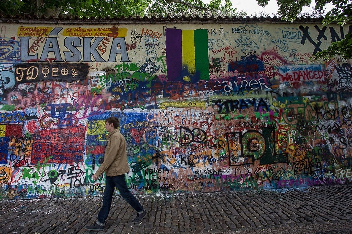 The Lennon Wall...