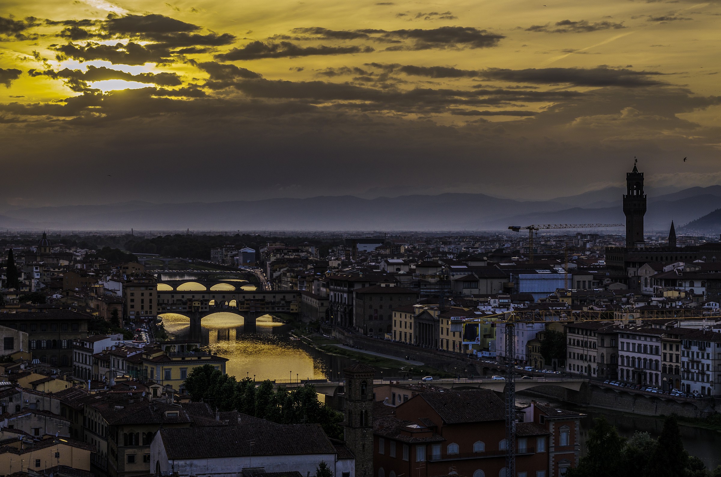 vista da Piazzale Michelangelo...