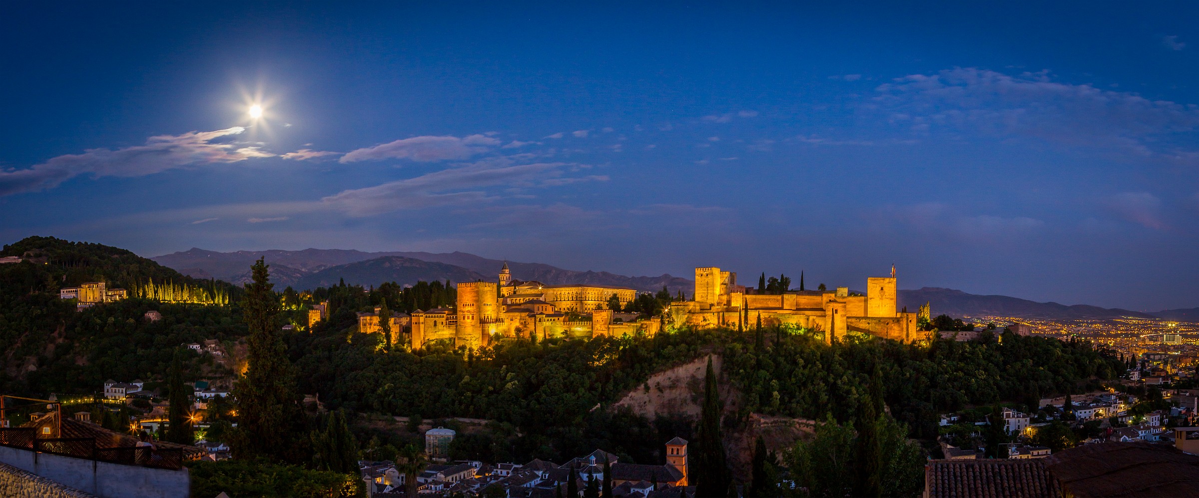 Spain, Granada, Alhambra...