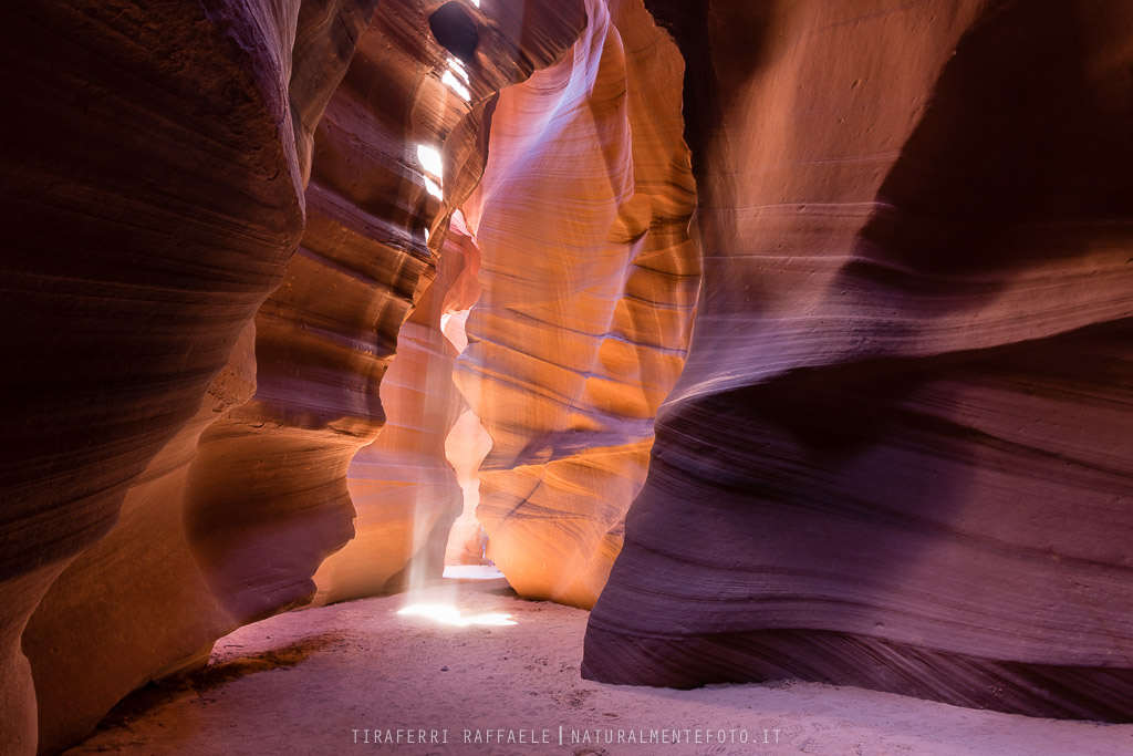 Antelope Canyon ray of light...