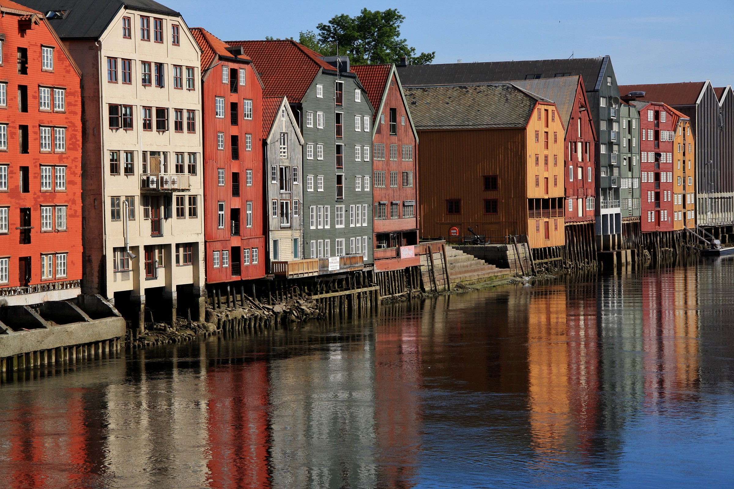 Trondheim river...