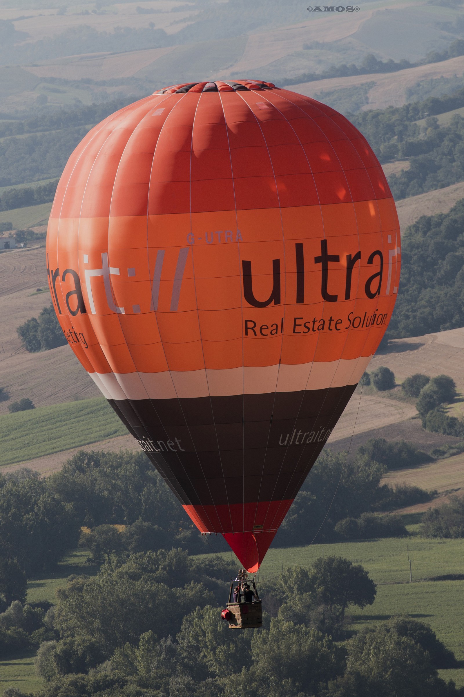 hot-air balloon...