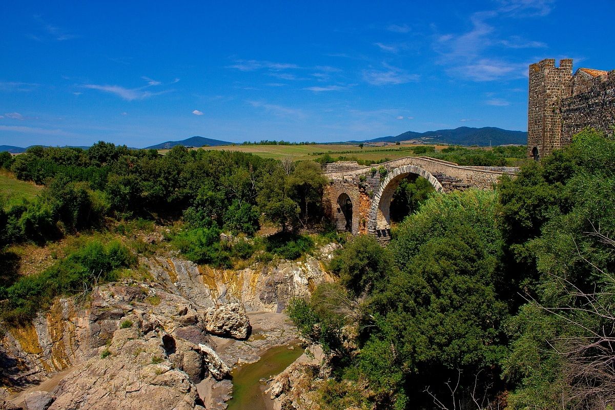 Vulci Roman Bridge and Castle...